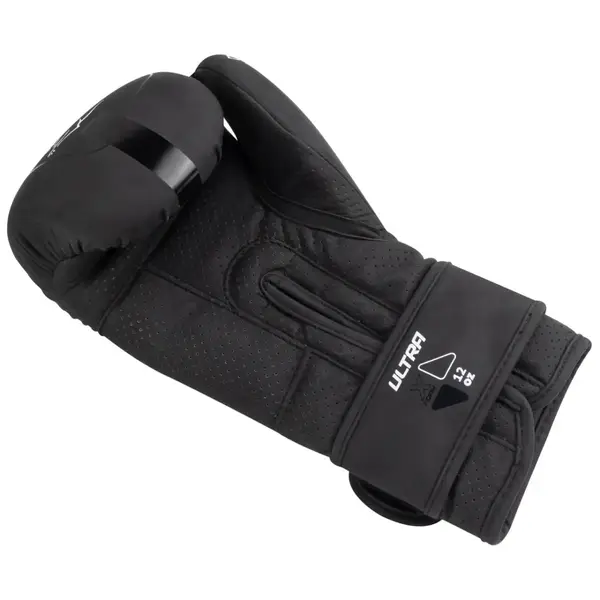 Боксерские перчатки PowerPlay 3024 Ultra Mat Черно-Белые 16 унций купить недорого в Украине, фото 5