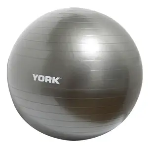 Фітбол York Fitness 75см сірий + насос купити