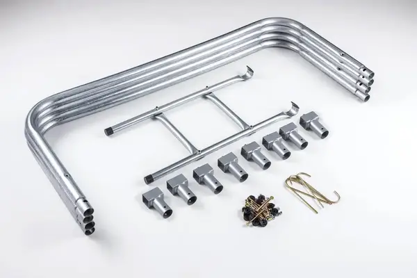 Батут Hop-Sport 14ft (427см) зелений із зовнішньою сіткою купити недорого в Україні, фото 17