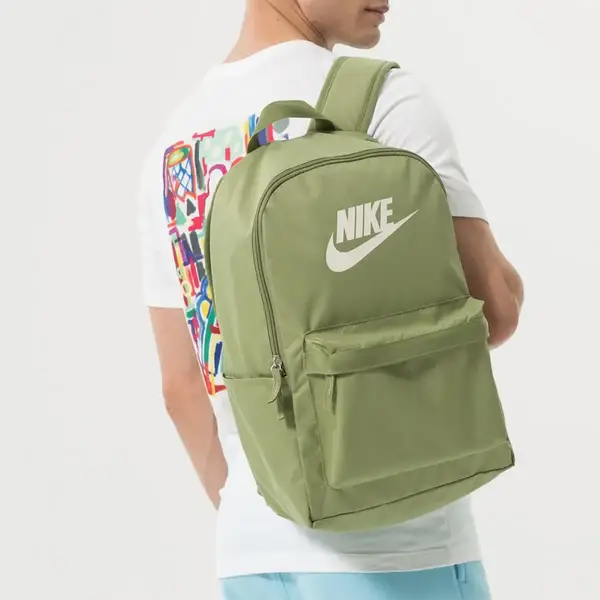 Рюкзак Nike NK HERITAGE BKPK 25L зеленый Уни 43х30,5х15 см купить недорого в Украине, фото 2
