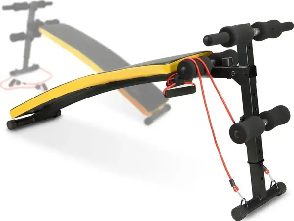 Скамья наклонная NEO-SPORT NS-08G с эспандерами купить недорого в Украине, фото 9