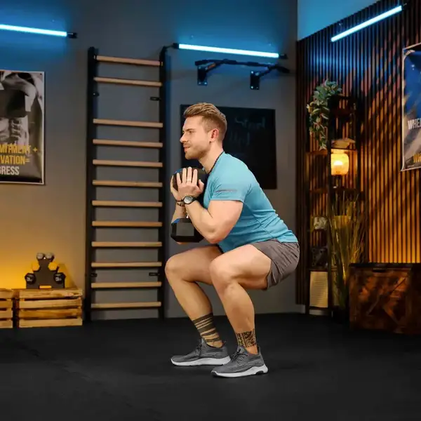 Гантеля шестигранная прорезиненная TX-125RD Trex Sport 12,5 кг | Черный купить недорого в Украине, фото 8