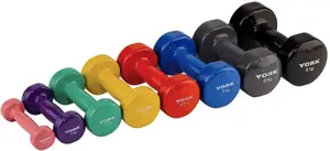 Гантели для фитнеса виниловые круглые York Fitness 2х3кг синий купить