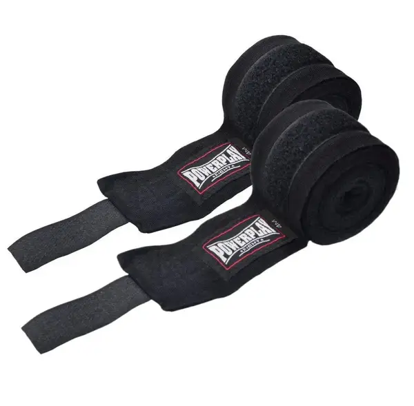 Бинти для боксу PowerPlay 3046 Чорні NYLON (4,5 м) купити