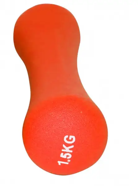 Гантель неопренова PowerPlay 4126 Spartacus 1.5 кг. Помаранчева (1 шт.) купити недорого в Україні, фото 4