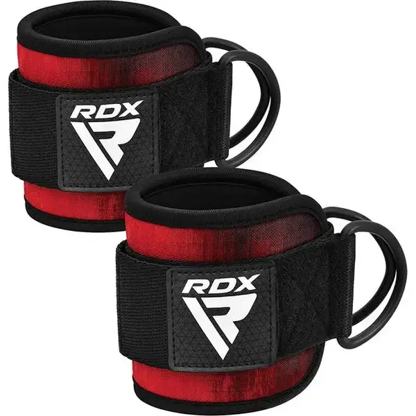 Манжеты на лодыжку RDX A4 Gym Ankle Pro Red Pair купить