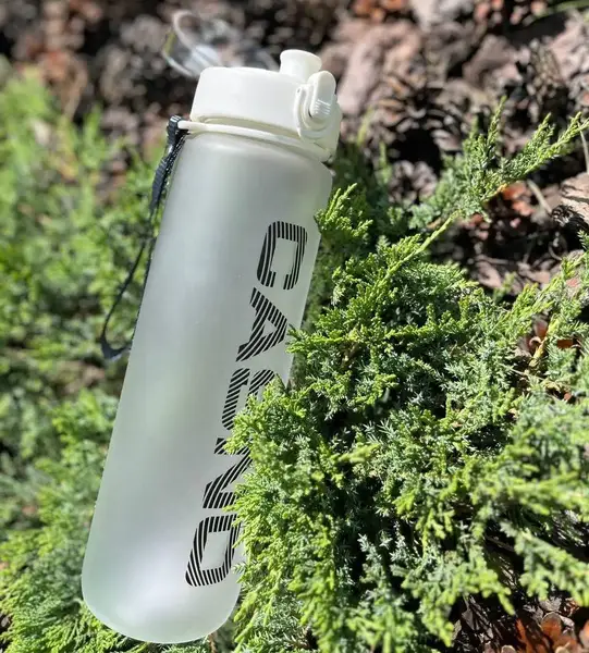 Пляшка для води CASNO 1050 мл KXN-1184 Біла купити недорого в Україні, фото 10