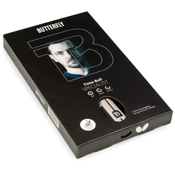 Ракетка для настільного тенісу Butterfly Timo Boll Specialist FL (6110400002) купити недорого в Україні, фото 5