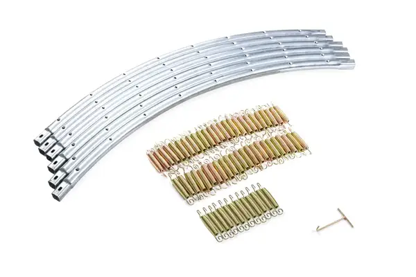 Батут Hop-Sport 10ft (305см) зеленый с наружной сеткой. купить недорого в Украине, фото 10