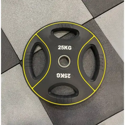 Олімпійський диск уретановий Generation Fitness FF51C4D-25 кг купити недорого в Україні, фото 4