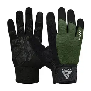 Перчатки для фитнеса RDX W1 Full Finger Army Green S купить
