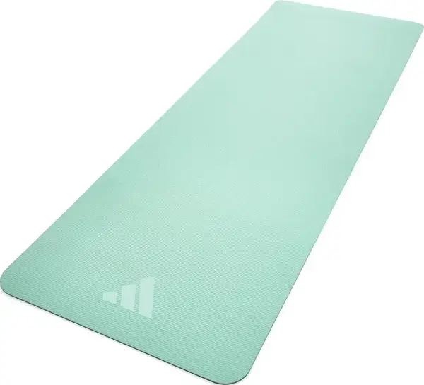 Килимок для йоги Adidas Double Sided Yoga Mat ментоловий, сірий Уні 176 х 61 х 0,6 см купити недорого в Україні, фото 2