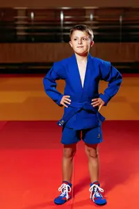 Форма для самбо (самбовка) синяя TM "Kintayo", 135 рост, плотность 550 гр/м.кв. купить