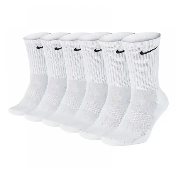 Шкарпетки Nike U NK EVERYDAY CUSH CREW 6PR-BD білий Уні 42-46 купити