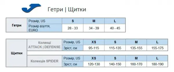 Щитки Joma SPIDER бірюзовий Чол L (зріст 180-190 см) купити недорого в Україні, фото 2