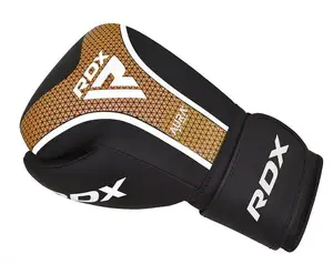 Перчатки боксерские RDX T17 Aura Black Gold 12 ун. купить