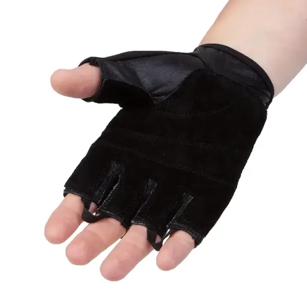 Рукавички для фітнесу PowerPlay 2154 Чорні L купити недорого в Україні, фото 5