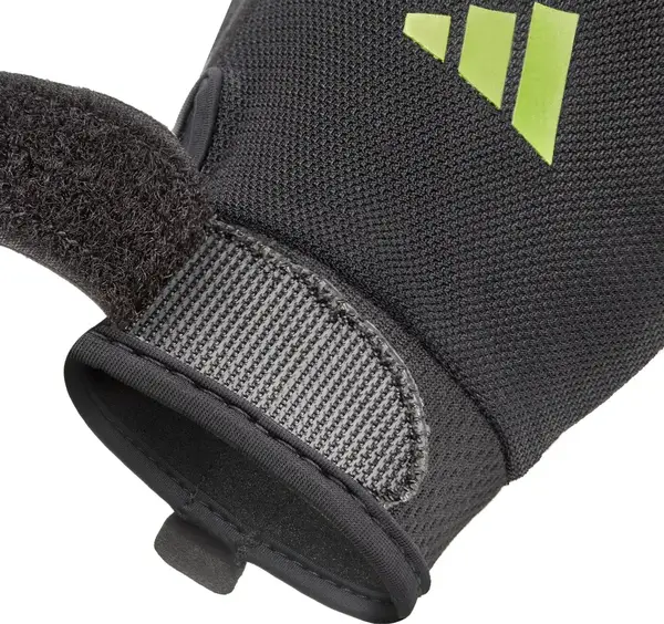 Перчатки для тренинга Adidas Essential Training Gloves черный, зеленый Уни S купить недорого в Украине, фото 3