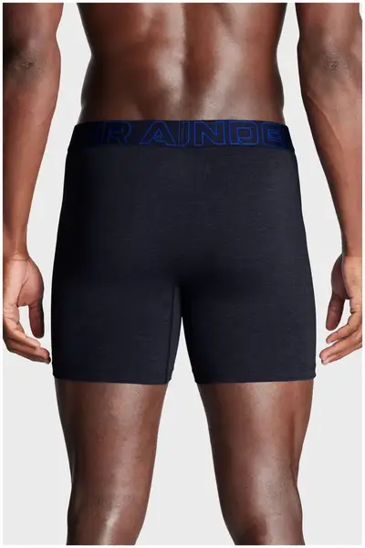 Трусы UA Underwear Boxers UA PERFORMANCE COTTON - SOLID 6 3PK синий, серый, темно-синий Муж SM купить недорого в Украине, фото 3