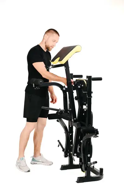 Набор Besport PowerPro 68кг с прямым грифом и скамьей WB-004 купить недорого в Украине, фото 18