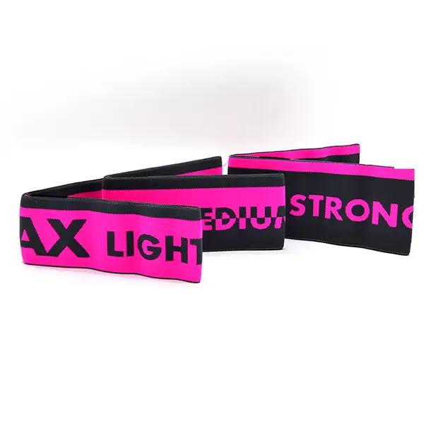 Набір тканевих гумок для фітнесу та спорту MadMax MFA-305 Hiploop set 3 pcs. Grey/Pink купити недорого в Україні, фото 7