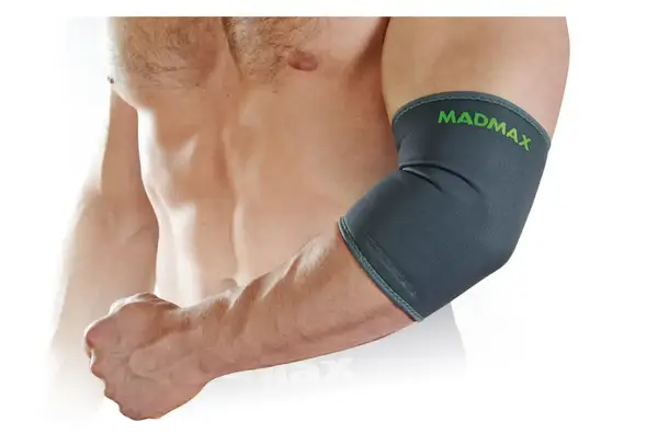 Налокітник MadMax MFA-293 Zahoprene Elbow Support Dark Grey/Green (1шт.) M купити