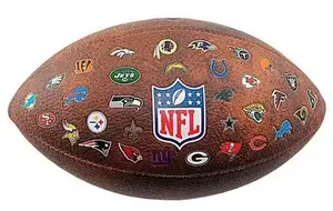 М'яч для американського футболу Wilson NFL OFF THROWBACK 32 TEAM LOGO купити