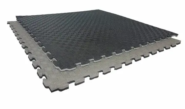Татамі мат EVA 26 мм 1х1м (чорно-сірі) купити недорого в Україні, фото 5