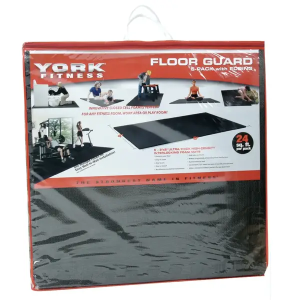 Мат-пазл York Fitness FLOORGUARD 1,2см - 4 части купить недорого в Украине, фото 10