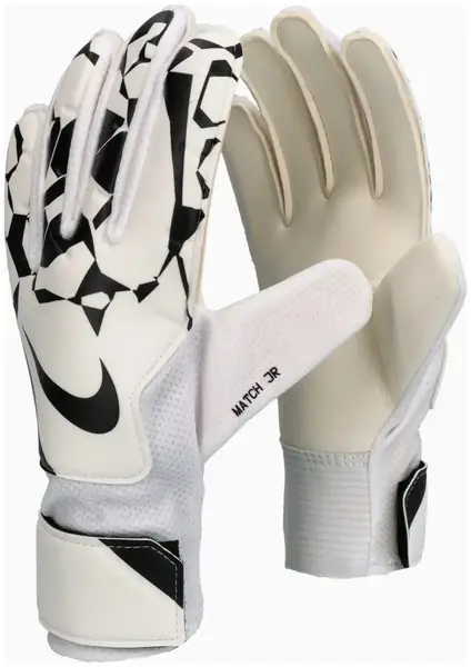 Воротарські рукавиці Nike NK GK MATCH JR - HO24 білий, чорний Діт 5 (15,6 см) купити