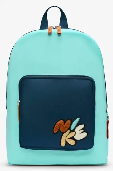 Рюкзак Nike Y NK CLASSIC BKPK - BUBBLE 16L бирюзовый, темно-синий Дет 38x28x13 см купить