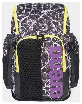 Рюкзак Arena SPIKY III BACKPACK 45 ALLOVER 45L чорний, фіолетовий Уні 54 x 36 x 27 см купити