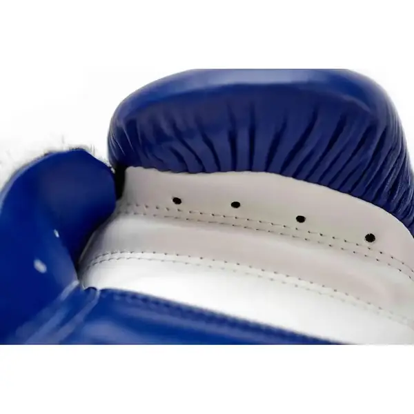 Боксерські рукавички Adidas Speed 165 з ліцензією WAKO | 10 унцій | синьо/білий | Adidas ADISBG165WK купити недорого в Україні, фото 3
