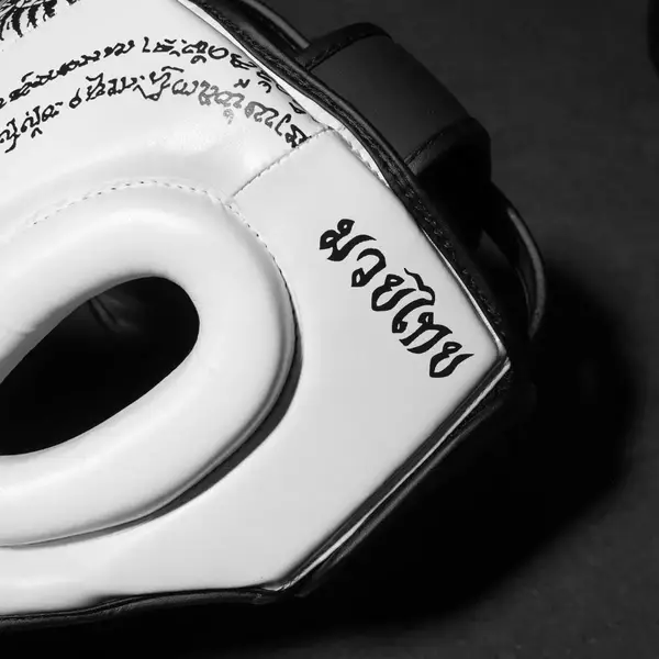 Боксерський шолом Phantom Muay Thai Full Face White купити недорого в Україні, фото 8