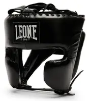 Боксерський шолом Leone Greatest Training | Чорний | S/M | Обхват голови 55-58 см купити
