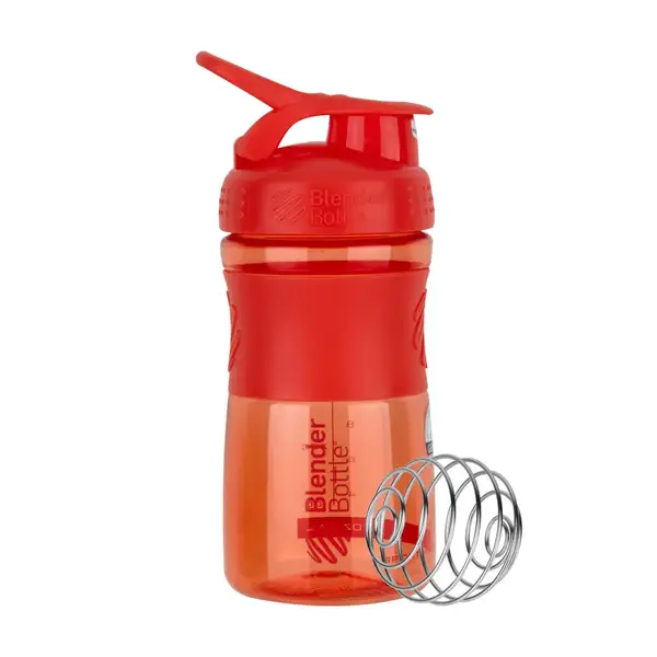Шейкер спортивный (бутылка) BlenderBottle SportMixer Flip 20oz/590ml Coral купить недорого в Украине, фото 9