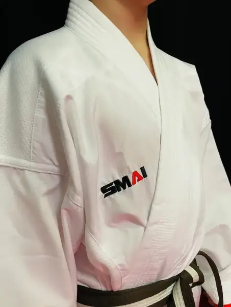 Кімоно для карате JIN KUMITE GI з ліцензією WKF | Білий | SMAI AS-034 | 190 | Великоміри купити недорого в Україні, фото 9