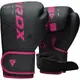 Боксерські рукавиці RDX F6 MATTE PINK-10OZ (капа в комплекті) купити недорого в Україні, фото 39982