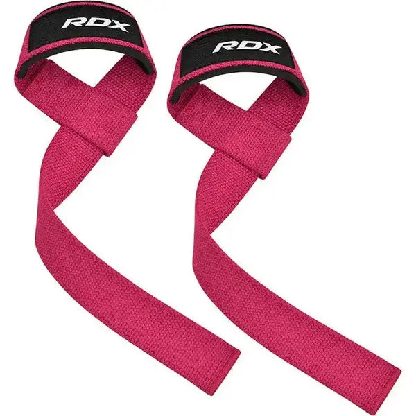 Лямки для тяги RDX W1 Gym Single Strap Рожевий Plus купити недорого в Україні, фото 2