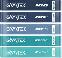Набор резинок для фитнеса Gymtek 0,5-30кг синий купить