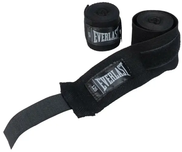 Бинты Everlast CORE HANDWRAPS черный Уни 120 (304,8 см) купить недорого в Украине, фото 5