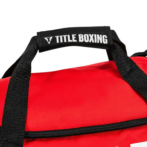 Спортивна сумка TITLE Boxing Individual Sport Bag Red купити недорого в Україні, фото 4