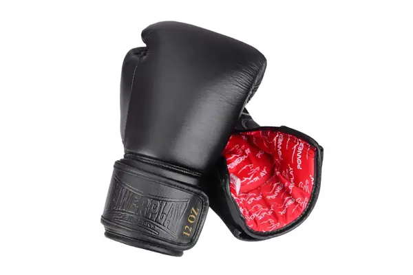 Боксерские перчатки PowerPlay 3014 Indiana Черные (натуральная кожа) 12 унций (натуральная кожа) 12 унций купить недорого в Украине, фото 5