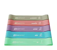 Набор резинок для фитнеса 600x50mm HS-L650RLL Пастель купить