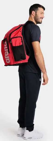 Рюкзак Arena TEAM BACKPACK 45L червоний, чорний Уні 52x35x27 см купити недорого в Україні, фото 8