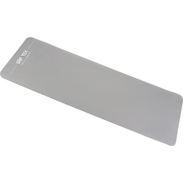 Коврик (мат) для йоги и фитнеса Gymtek NBR 1,5 см светло-серый купить недорого в Украине, фото 3