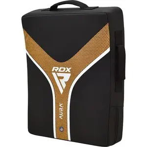 Макивара RDX KICK SHIELD AURA PLUS T-17 Black Golden Heavy (1 шт.) купить