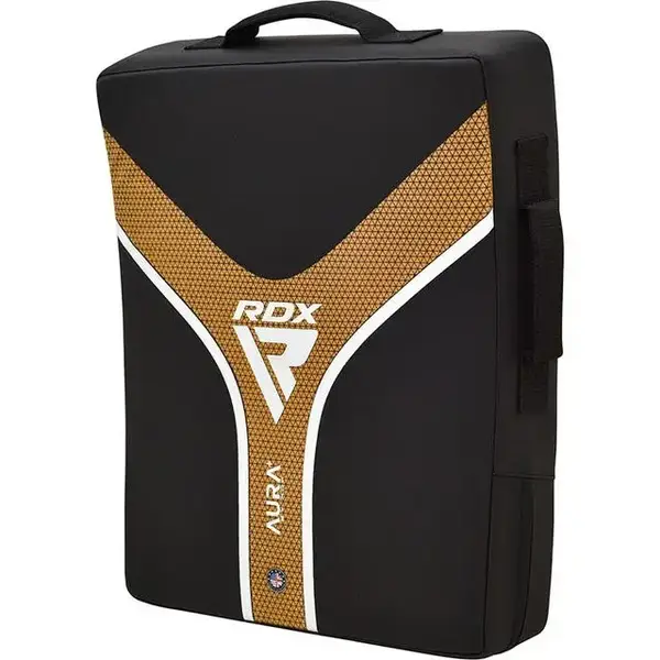 Макивара RDX KICK SHIELD AURA PLUS T-17 Black Golden Heavy (1 шт.) купить недорого в Украине, фото 2