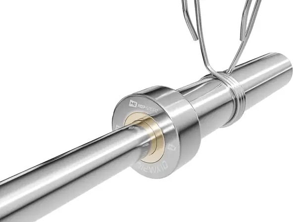 Гриф олимпийский прямой 165см (50 мм) | Серебряный | Hop-Sport купить недорого в Украине, фото 3