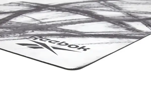 Коврик для йоги Reebok Natural Rubber Yoga Mat белый, серый, мармур Уни 183 x 61 x 0.32 купить недорого в Украине, фото 3